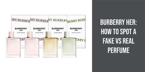 how to identify fake burberry perfume